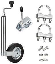 Stützrad 150kg verzinkt m